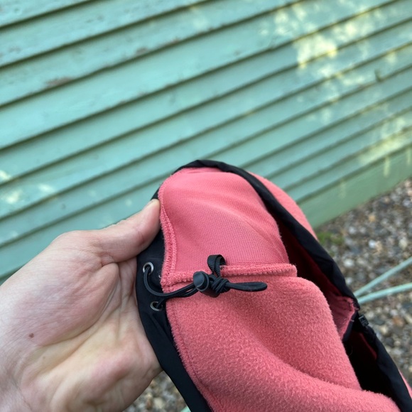 Men’s The North Face Salmon/Black Denali Polartec Fleece Size L - Picture 6 of 9